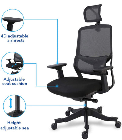 Liftable Rotating Office Chair