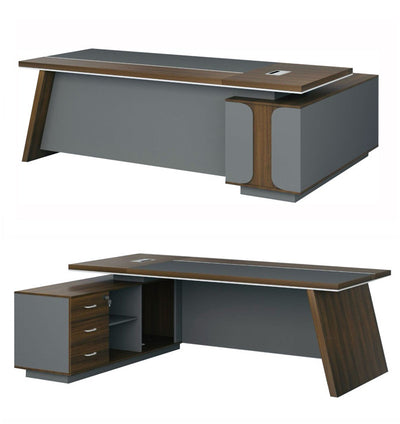 Matrix L-Shaped Executive Desk