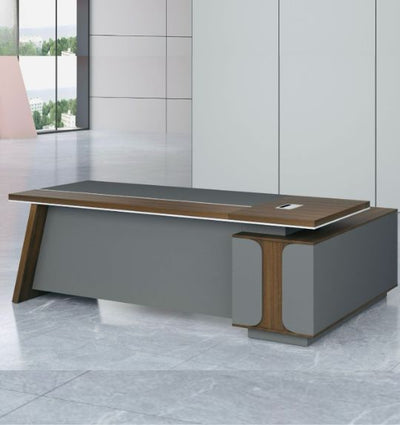 Matrix L-Shaped Executive Desk