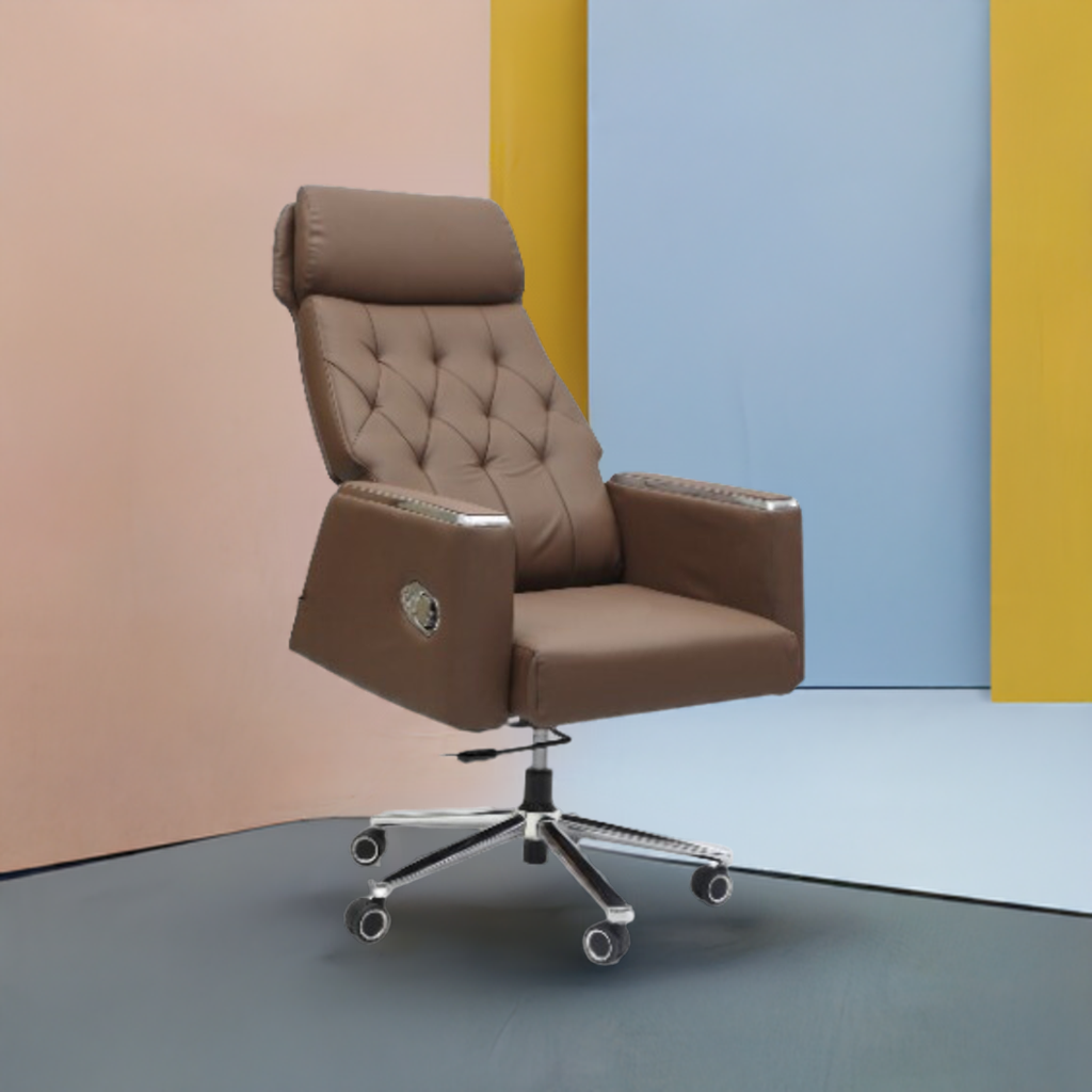 High Back PU Leather Chair