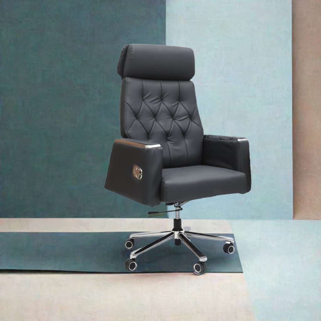 High Back PU Leather Chair