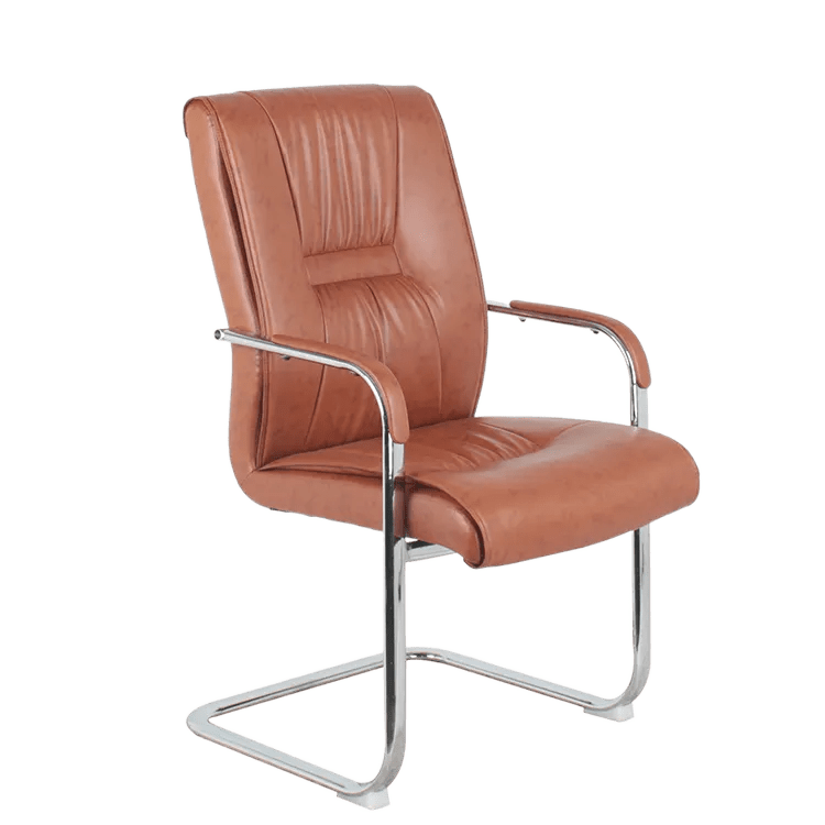High Back Pu Leather Visitor Office Chair