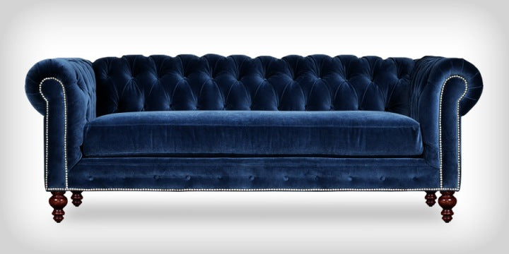 Chesterfield Fabric Sleeper Sofa