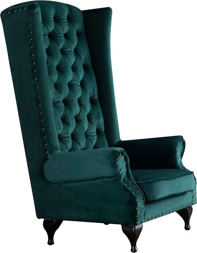 High Back Tufted Chair