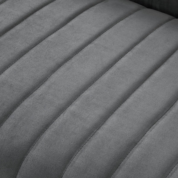 Velvet Tuxedo Sofa