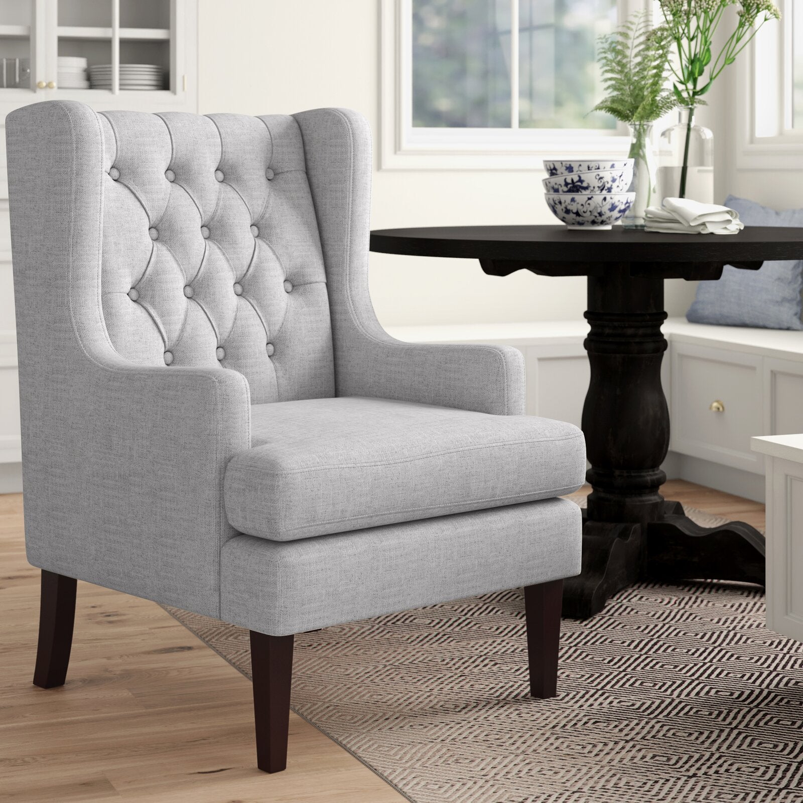 Spring Front Wingback Chair Sleek and up-to-date, contemporary wingback chairs – Multiwood