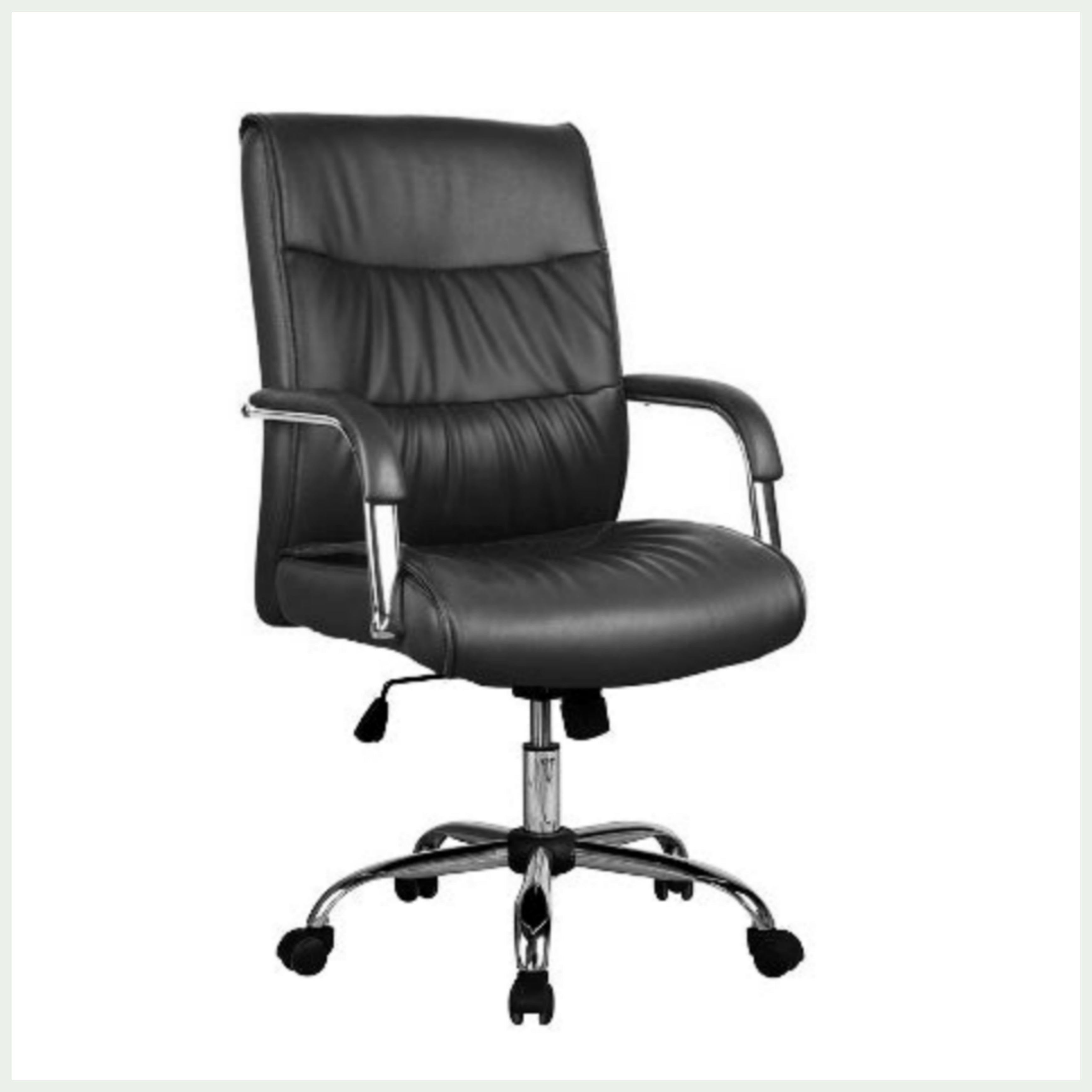 Low Back Leather Chair to Work for Hours without Fatigue – Multiwood